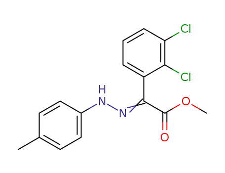 methyl 2-(2,3-dichlorophenyl)-2-(2-p-tolylhydrazono)acetate