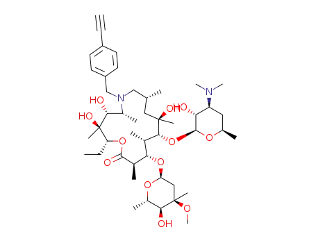 (N10-(4-ethynylbenzyl))azithromycin