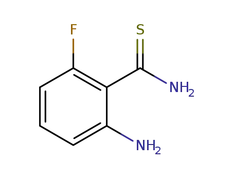 2-amino-6-fluorobenzothioamide