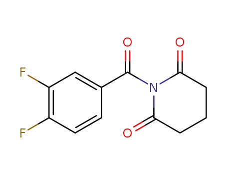 1-(3,4-difluorobenzoyl)piperidine-2,6-dione