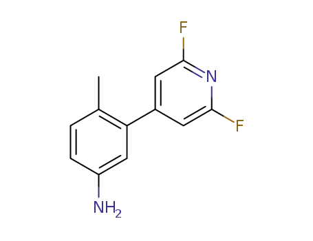 3-(2,6-difluoropyridin-4-yl)-4-methylaniline