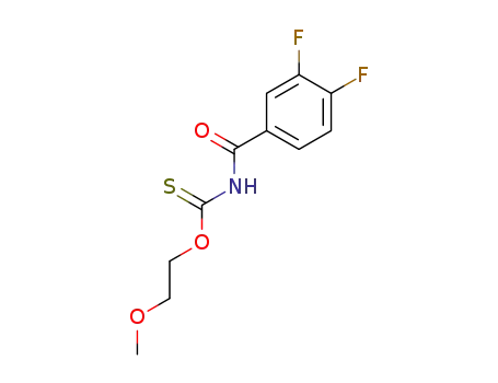 O-(2-methoxyethyl)(3,4-difluorobenzoyl)carbamothioate