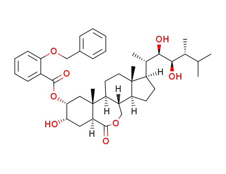 (22R,23R)-2α-(2'-benzyloxybenzoyloxy)-3α,22,23-trihydroxy-β-homo-7-oxa-5-ergostan-6-one