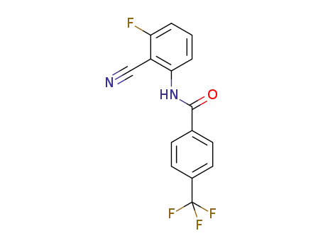 N-(2-cyano-3-fluorphenyl)-4-(trifluoromethyl)benzamide