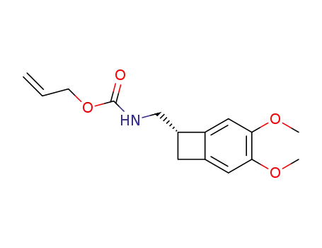 allyl {[(7S)-3,4-dimethoxybicyclo[4.2.0]octa-1,3,5-trien-7-yl]methyl}carbamate