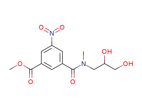 3-((2,3-dihydroxypropyl)methylcarbamoyl)-5-nitrobenzoic acid methyl ester