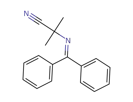 2-(diphenylmethylene)amino-2-methylpropanenitrile