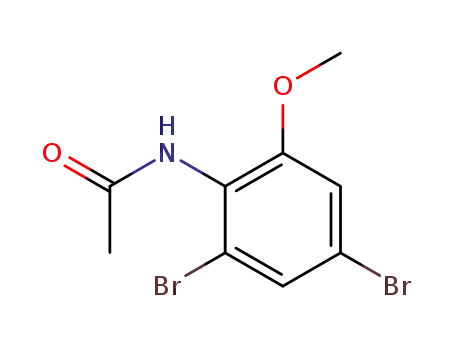 acetic acid-(2,4-dibromo-6-methoxy-anilide)