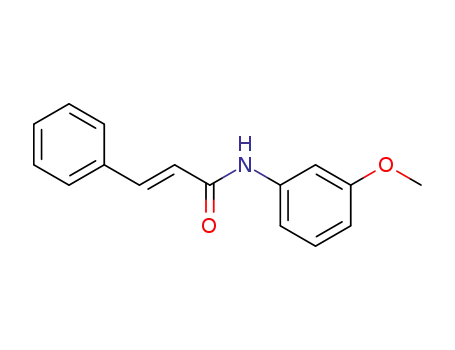Molecular Structure of 127033-74-3 (N-(CINNAMOYL)-3-METHOXYANILINE)
