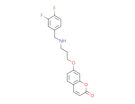 7-{3-[(3,4-difluorobenzyl)amino]propoxy}-2H-chromen-2-one