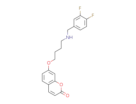 7-{4-[(3,4-difluorobenzyl)amino]butoxy}-2H-chromen-2-one