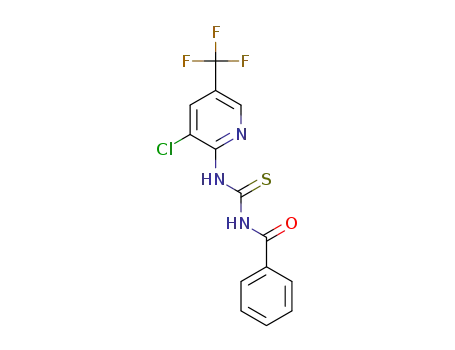 N-((3-chloro-5-(trifluoromethyl)pyridin-2-yl)carbamothioyl)benzamide