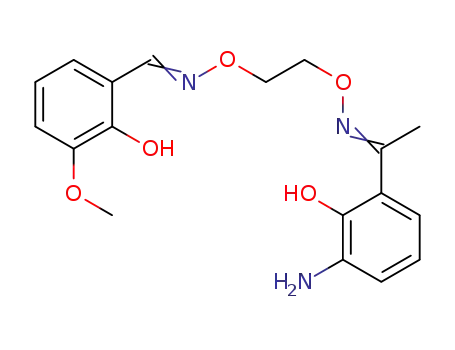 6-amino-6'-methoxy-2,2'-[1,1'-(ethylenedioxy)(nitrilomethylidyne)(nitriloethylidyne)]bisphenol