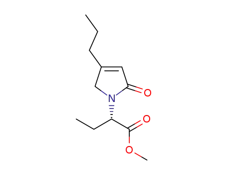methyl (2S)-2-(2-oxo-4-propyl-2,5-dihydropyrrol-1-yl)butyrate