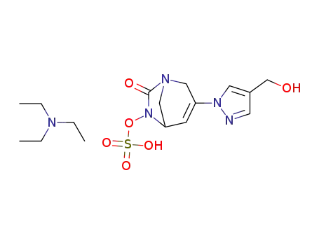 triethylammonium [3-[4-(hydroxymethyl)pyrazol-1-yl]-7-oxo-1,6-diazabicyclo[3.2.1]oct-3-en-6-yl]sulfate