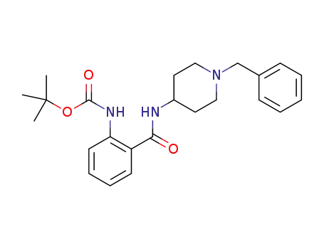 [2-(1-benzyl-piperidin-4-ylcarbamoyl)phenyl] tert-butyl carbamate