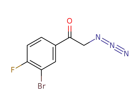 2-azido-1-(3-bromo-4-fluorophenyl)ethanone