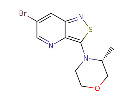 (R)-4-(6-bromoisothiazolo[4,3-b]pyridin-3-yl)-3-methylmorpholine