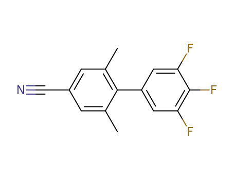 3',4',5'-trifluoro-2,6-dimethyl-[1,1'-biphenyl]-4-carbonitrile