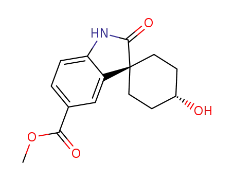 methyl (1s,4s)-4-hydroxy-2'-oxo-1',2'-dihydrospiro[cyclohexane-1,3'-indole]-5'-carboxylate