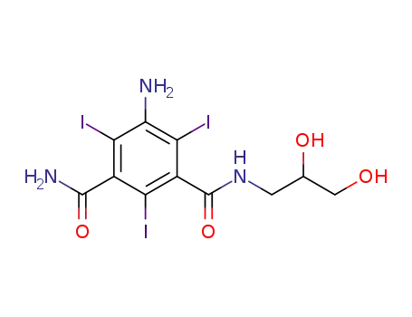 5-amino-N-(2,3-dihydroxypropyl)-2,4,6-triiodobenzene-1,3-dicarboxamide