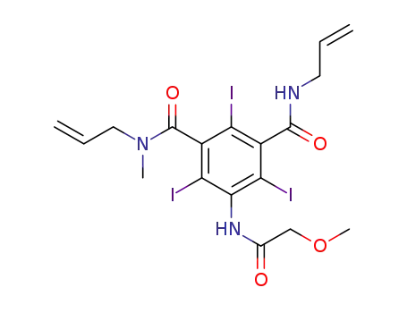 5-methoxyacetamido-N-methyl-N,N'-diallyl-2,4,6-triiodoisophthalamide