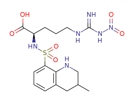 N2-(3-methyl-8-quinolinesulfonyl)-NG-nitro-L-arginine