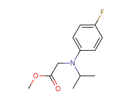 2-[N-(4-fluorophenyl)-N-isopropylamino]acetate