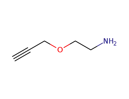 Molecular Structure of 122116-12-5 (2-(2-Propynyloxy)ethylamine)