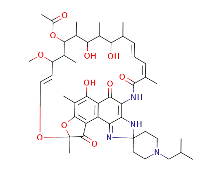 Molecular Structure of 72559-06-9 (Rifabutin)