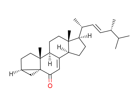 (22E,24R)-3α-5-cyclo-5α-ergosta-7,22-dien-6-one