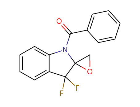 (3,3-difluorospiro[indoline-2,2'-oxiran]-1-yl)(phenyl)methanone