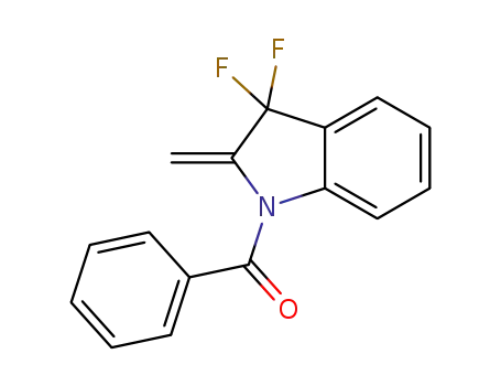 (3,3-difluoro-2-methyleneindolin-1-yl)(phenyl)methanone