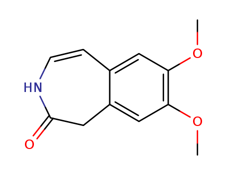 73942-87-7,1,3-Dihydro-7,8-dimethoxy-2H-3-benzazepin-2-one,7,8-Dimethoxy-1,3-dihydro-2H-benzazepin-2-one;2H-3-benzazepin-2-one, 1,3-dihydro-7,8-dimethoxy-;7,8-Dimethoxy-1,3-dihydro-2H-3-benzazepin-2-one;7,8-Dimethoxy-1,3-dihydro-2H-benzazepin-2-one;