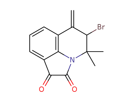5-bromo-4,4-dimethyl-6-methylene-5,6-dihydro-1H-pyrrolo-[3,2,1-ij ]quinoline-1,2(4H)-dione