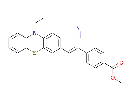 methyl (Z)-4-(1-cyano-2-(10-ethyl-10H-phenothiazin-3-yl)vinyl)benzoate