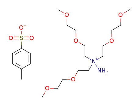 8-amino-8-(2-(2-methoxyethoxy)ethyl)-2,5,11,14-tetraoxa-8-azapentadecan-8-ium4-methylbenzenesulfonate