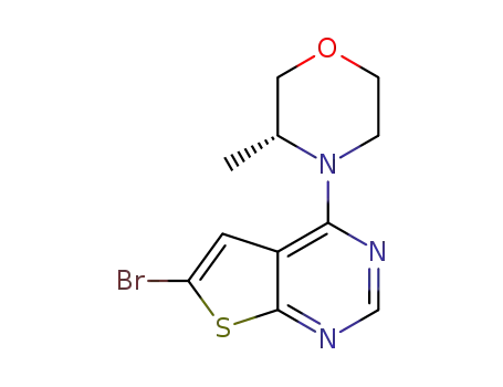 (R)-4-(6-bromothieno[2,3-d]pyrimidin-4-yl)-3-methylmorpholine