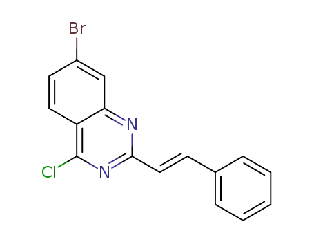 (E)-7-bromo-4-chloro-2-styrylquinazoline