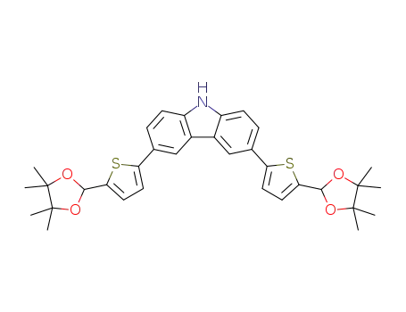 3,6-bis(5-(4,4,5,5-tetramethyl-1,3-dioxolan-2-yl)thiophen-2-yl)-9H-carbazole