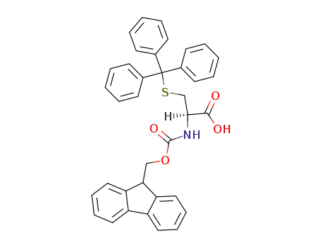 Molecular Structure of 103213-32-7 (FMOC-S-trityl-L-cysteine)