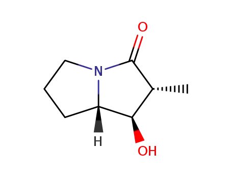 <1R-(1α,2β,7aα)>-Hexahydro-1-hydroxy-2-methyl-3-oxo-1H-pyrrolizine