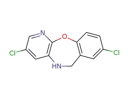 2,8-Dichloro-10,11-dihydro-5-oxa-4,11-diaza-dibenzo[a,d]cycloheptene