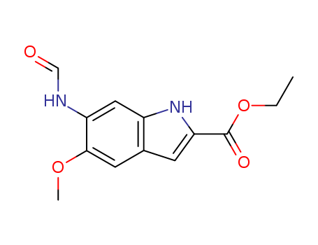 Ethyl 6-Formylamino-5-methoxyindole-2-carboxylate