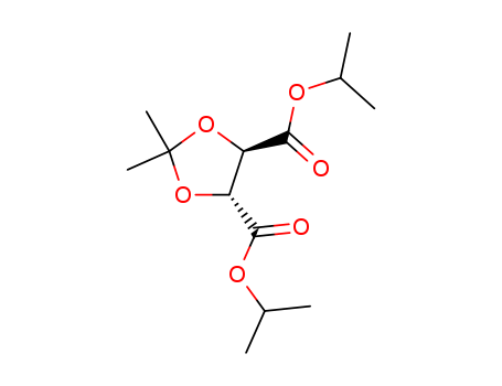 (4R,5R)-2,2-dimethyl-1,3-Dioxolane-4,5-dicarboxylic acid 4,5-bis(1-methylethyl) ester