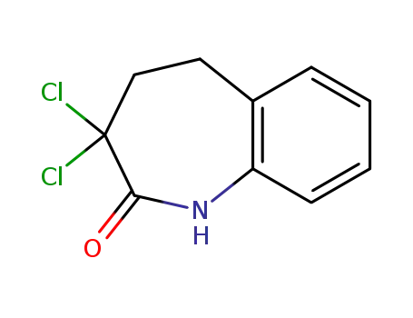 3,3-dichloro-2,3,4,5-tetrahydro-1H-<1>benzazepin-2-one