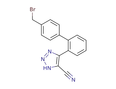 5-(4'-Bromomethyl-biphenyl-2-yl)-3H-[1,2,3]triazole-4-carbonitrile