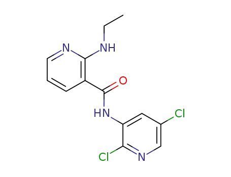 N-(2,5-Dichloro-pyridin-3-yl)-2-ethylamino-nicotinamide