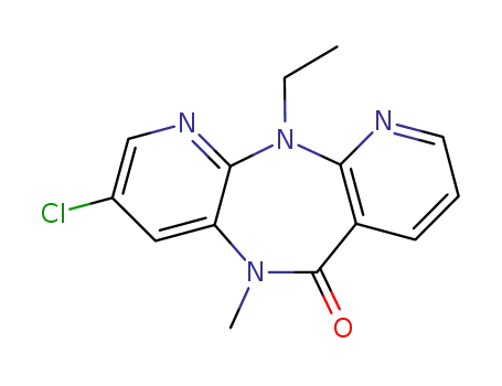 8-Chloro-5-ethyl-10-methyl-5,10-dihydro-4,5,6,10-tetraaza-dibenzo[a,d]cyclohepten-11-one