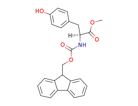 N-(fluorenyl-9-methoxycarbonyl)-L-tyrosine methyl ester